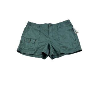 Sonoma Ultra Comfort Green Cotton Blend Shorts Women’s Size 16 NWT